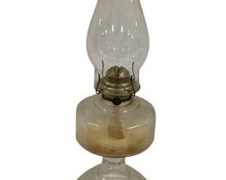 7393 - Oil Lamp - 18.5" Tall