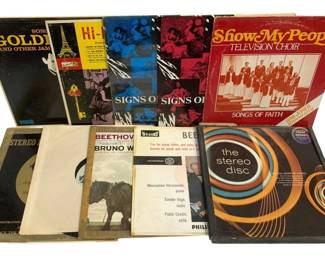 6746 - 10 Assorted LP Records