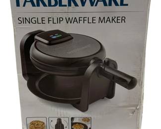 2272 - Farberware Waffle Maker in Box (Description): Used as is electric/electronic/mechanical  item. No guarantee all components, untested.