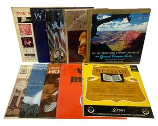 6688 - 10 Assorted LP Records