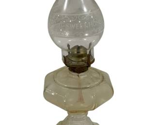 7368 - Oil Lamp - 18" Tall