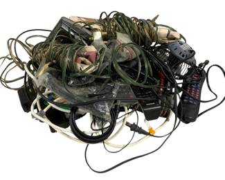 2195 - Assorted Electrical Cords & More