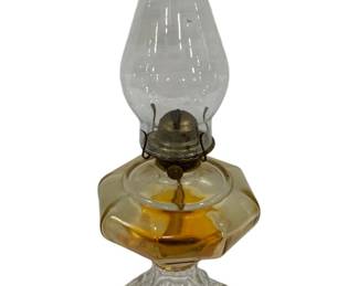 7369 - Oil Lamp - 18.5" Tall