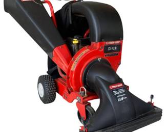 5007 - Troy-Bilt 3 in 1 Chipper, Shredder and Vacuum (Description): 39 x 28 x 57 Used as is electric/electronic/mechanical  item. No guarantee all components, untested.