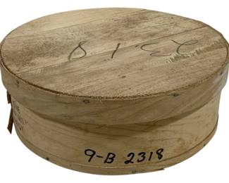 7343 - Wooden Cheese Box - 15 x 6