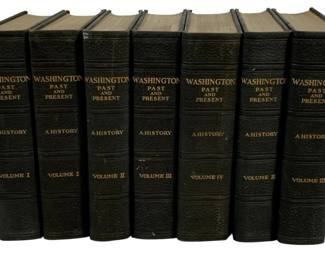 2369 - Washington Past and Present A History 7 Vol (Description): A seven-piece set of Washington Past and  Present books. This comprehensive history  collection provides an in-depth look at  Washington's past and present through  multiple volumes.