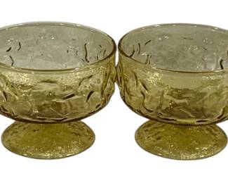 5177 - 4 Honey Gold Lido Milano 3" Sherbets