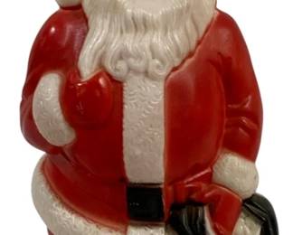 7298 - 1968 Empire Santa Blow Mold - 13.5" Tall (Description): Used as is electric/electronic/mechanical  item. No guarantee all components, untested.
