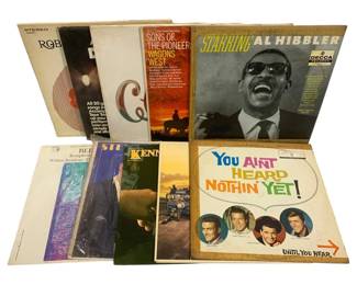 6684 - 10 Assorted LP Records