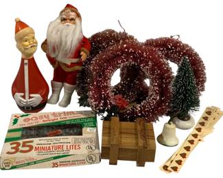 7299 - Assorted Vintage Christmas Items