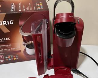 Keurig K-Select Coffee Machine in Brick Red