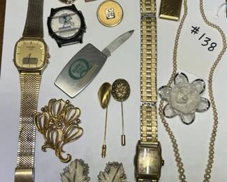 Vintage Costume Jewelry Lot #138