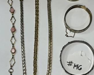 Vintage Costume Jewelry Lot #146 ALL BRACELETS!