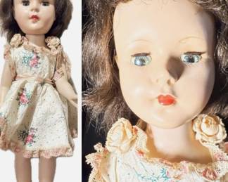 1957 American Character Sweet Sue 14.5" Tall Doll with Original Dress