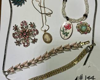 Vintage Costume Jewelry Lot #144