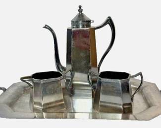 Superior Sheffield Silverplate 4 Piece Set