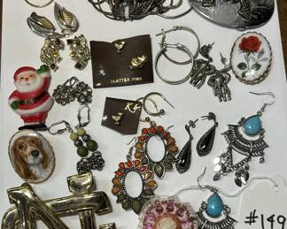 Vintage Costume Jewelry Lot #149