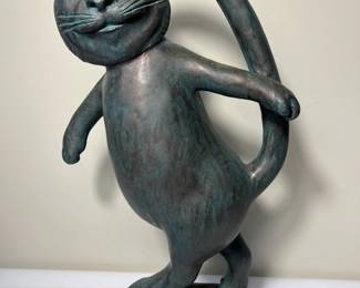 Alva Studios Ratcliff The Cat Large Cat Sculpture
