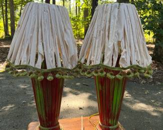 Pair of Lamps 33" Tall