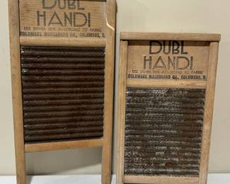 Pair of Dubl Handi Washboards