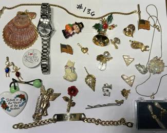 Vintage Costume Jewelry Lot #136