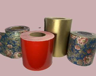 Vintage Retail Gift Wrap Lot