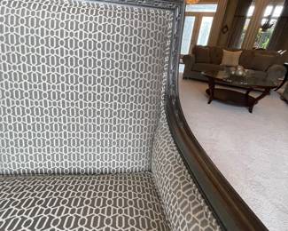 Ethan Allen Louis VXI inspired Armchair 28”x28”x38” $300