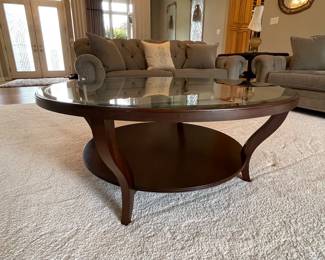 Ethan Allen Coffee table 44”x 18” $300