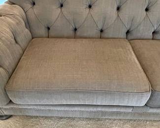 Ethan Allen Chadwick Sofa 84”x38”x 35” $550