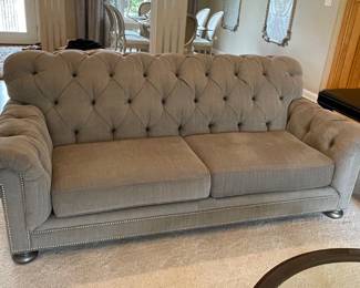Ethan Allen Chadwick Sofa 84”x38”x 35” $550 2 available
