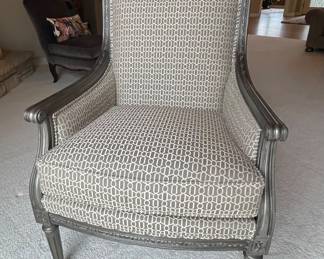 Ethan Allen Louis VXI inspired Armchair 28”x28”x38” $300