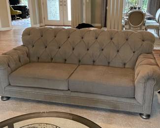 Ethan Allen Chadwick Sofa 84”x38”x 35” $550