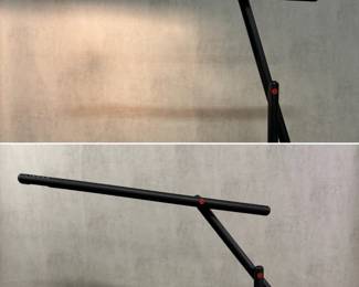 More views of the table lamp in the style of Mario Arnaboldi's "Mira" lamp