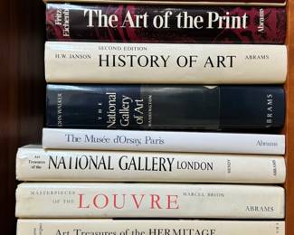 Art Treasures of the National Gallery London, Masterpieces of the the Louvre by Marcel Brion, Art Treasures of the Hermitage by Pierre Descargues