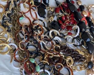 009 Vintage chain necklaces sold individually