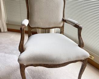 084 French Provincial Louis XV Style Armchair