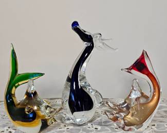Murano style Italian Glass