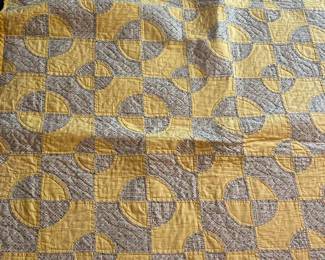 Hand stitched quilt