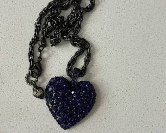 Sonya  Rykiel heart necklace 