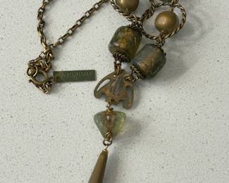 Jan Michaels of San Francisco hand made necklace