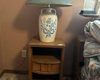 Two matching MCM nightstands 