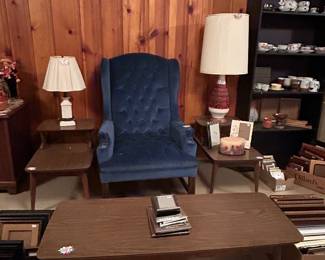 MCM coffee table and end tables set