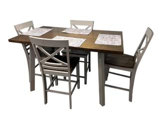 Wood Dining Table With Chairs