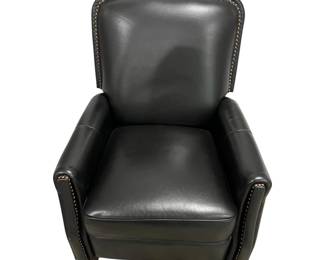 Black Pushback Recliner