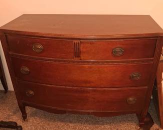 Mahogany 30s dresser