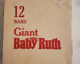 Babe Ruth candy bar box