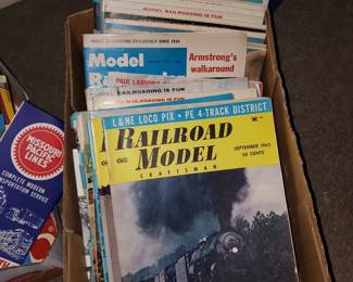 Numerous RR magazines