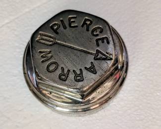 Pierce arrow hubcap, original