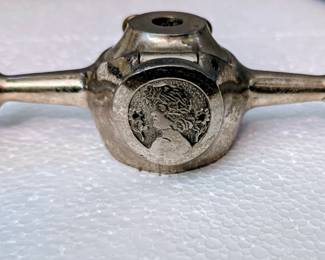 Art nouveau motor meter radiator cap, rare!