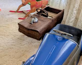 Old pedal cars